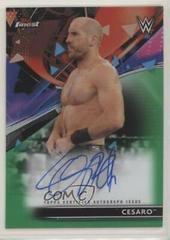 Cesaro [Green] #RA-CE Wrestling Cards 2021 Topps Finest WWE Roster Autographs Prices