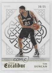 Tim Duncan [Gold] Basketball Cards 2015 Panini Excalibur Prices