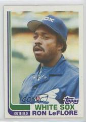 Ron LeFlore [Blackless] #140 Baseball Cards 1982 Topps Prices