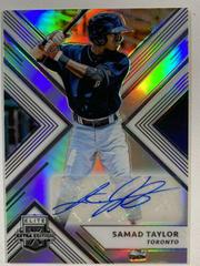 Samad Taylor [Autograph Opti Chrome Holo] Baseball Cards 2018 Panini Elite Extra Edition Prices