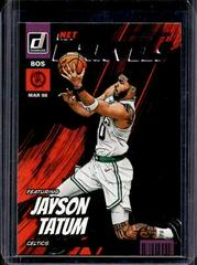 Jayson Tatum [Press Proof] Basketball Cards 2022 Panini Donruss Net Marvels Prices