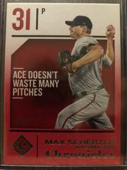 Max Scherzer [Pink] #18 Baseball Cards 2018 Panini Chronicles Prices