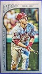 Mike Trout [Mini Holding Bat Silver] #1 Baseball Cards 2015 Topps Gypsy Queen Prices