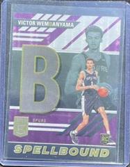 Victor Wembanyama [Purple] #4 Basketball Cards 2023 Donruss Elite Spellbound Prices