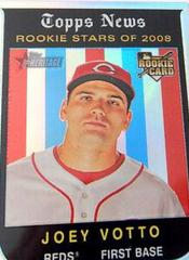 Joey Votto [Refractor] Baseball Cards 2008 Topps Heritage Chrome Prices