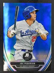 Joc Pederson [Blue Refractor] Baseball Cards 2014 Bowman Platinum Chrome Prospects Prices