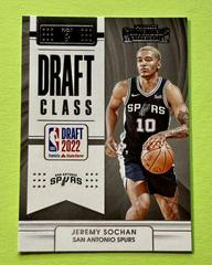 Jeremy Sochan #2 Basketball Cards 2022 Panini Contenders Draft Class Prices