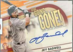 Jeff Bagwell [Orange] Baseball Cards 2023 Topps Pristine Going Gone Autographs Prices