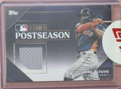 Jose Altuve #PPR-JA Baseball Cards 2024 Topps Postseason Performance Relic Prices
