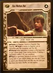 Size Matters Not [Limited] Star Wars CCG Dagobah Prices