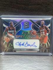 Clyde Drexler Basketball Cards 2021 Panini Spectra Full Spectrum Signatures Prices