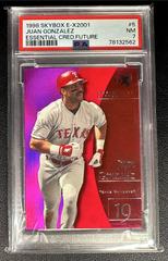 Juan Gonzalez [Essential Cred. Future] #5 Baseball Cards 1998 Skybox EX 2001 Prices