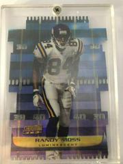 Randy Moss [Luminous] #T3B Football Cards 1999 Stadium Club 3x3 Prices