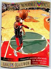 Hakeem Olajuwon Basketball Cards 1997 Collector's Choice Memorable Moments Prices