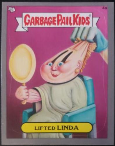 Lifted LINDA [Silver] #4a 2012 Garbage Pail Kids