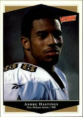 Andre Hastings #168 Football Cards 1999 Upper Deck Victory Prices