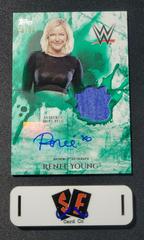 Renee Young [Green] Wrestling Cards 2018 Topps WWE Undisputed Autograph Relic Prices