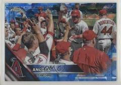 Los Angeles Angels #644 Baseball Cards 2016 Topps Chrome Sapphire Prices