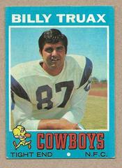 Billy Truax #152 Football Cards 1971 Topps Prices