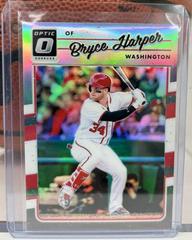 Bryce Harper [Black] #152 Baseball Cards 2017 Panini Donruss Optic Prices