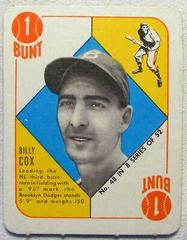 Billy Cox Baseball Cards 1951 Topps Blue Back Prices