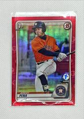 Jeremy Pena [Red Foil] #BFE-61 Baseball Cards 2020 Bowman 1st Edition Prices