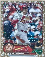 Nolan Gorman [Golden] #H18 Baseball Cards 2023 Topps Holiday Prices