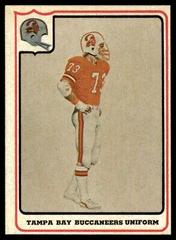 Tampa Bay Bucaneers Uniform #28 Football Cards 1976 Fleer Team Action Prices