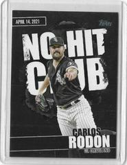 Carlos Rodon [Black] #NHC-5 Baseball Cards 2022 Topps No Hit Club Prices