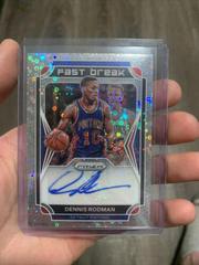 Dennis Rodman #FB-DRM Basketball Cards 2021 Panini Prizm Fast Break Autographs Prices