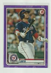 Juan Soto [Purple] Baseball Cards 2020 Bowman Prices