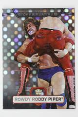 Rowdy Roddy Piper [Xfractor] #121 Wrestling Cards 2010 Topps Platinum WWE Prices