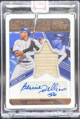 Bernie Williams [Red] #LSS-BW Baseball Cards 2022 Panini Three and Two Lone Star Signatures Prices