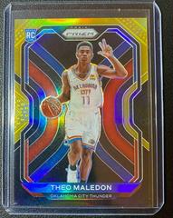 Theo Maledon [Black Gold Prizm] Basketball Cards 2020 Panini Prizm Prices