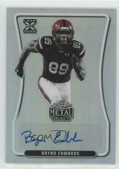 Bryan Edwards #BA-BE1 Football Cards 2020 Leaf Metal Draft Autographs Prices