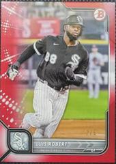Luis Robert [Red] #19 Baseball Cards 2022 Bowman Prices