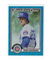 Ryne Sandberg [Blue] Baseball Cards 2023 Topps Legends of the Game Prices