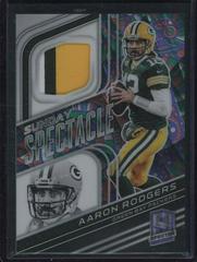 Aaron Rodgers [Psychedelic] #SS-ARO Football Cards 2022 Panini Spectra Sunday Spectacle Prices