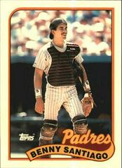 Benny Santiago #256 Baseball Cards 1989 Topps Tiffany Prices