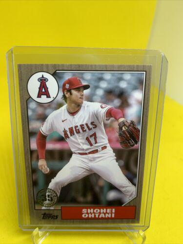 Shohei Ohtani [Gold] #87TB-50 Prices | 2022 Topps 1987 Series 2 ...