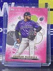 German Marquez [Magenta] #90 Baseball Cards 2022 Topps Inception Prices
