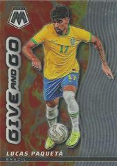 Lucas Paqueta Soccer Cards 2021 Panini Mosaic Road to FIFA World Cup Give and Go Prices