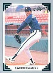 Xavier Hernandez #462 Baseball Cards 1991 Leaf Prices