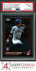 Francisco Lindor Baseball Cards 2015 Topps Chrome Autograph Rookies Prices