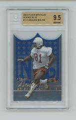 Anquan Boldin [Blue] Football Cards 2003 Fleer Mystique Prices