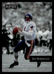 Jim Harbaugh #80 Football Cards 1992 Playoff Prices