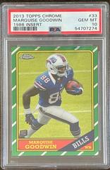 Marquise Goodwin Football Cards 2013 Topps Chrome 1986 Insert Prices
