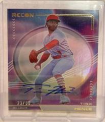Tink Hence [Autograph] #12 Baseball Cards 2023 Panini Chronicles Recon Prices