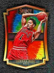 Derrick Rose Tie Dye Prizm Die Cut Basketball Cards 2015 Panini Select Prices