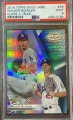 Walker Buehler [Class 2 Blue] #56 Baseball Cards 2018 Topps Gold Label Prices